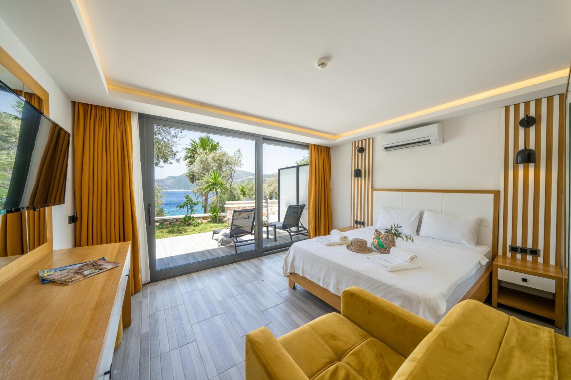 Kalkan Beach Park Hotel Kaş Exterior photo
