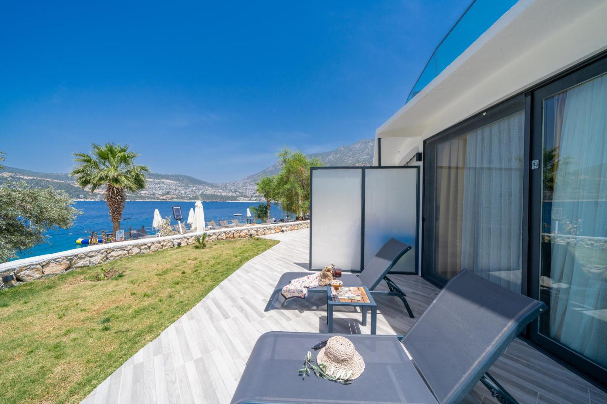 Kalkan Beach Park Hotel Kaş Exterior photo