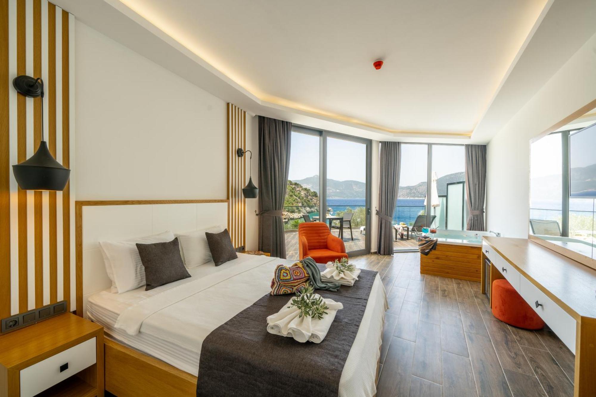 Kalkan Beach Park Hotel Kaş Exterior photo